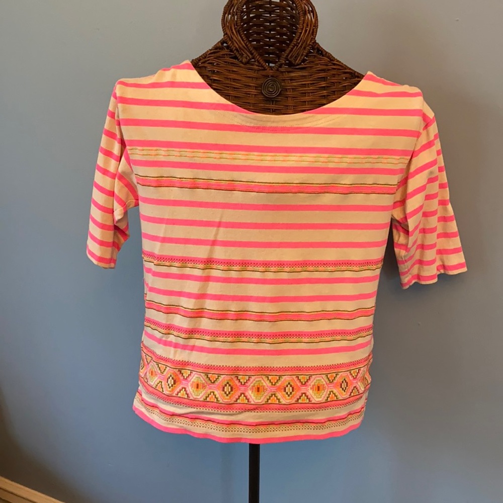 Jcrew striped blouse